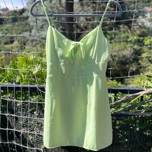 Revolve Superdown Montana Tie Front Dress Size Small